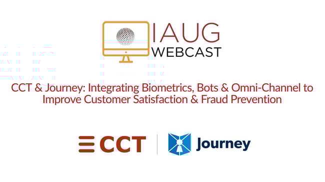 CCT JourneyAI IAUG webinar CCT JourneyAI IAUG webinar